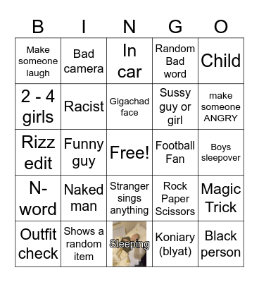 OME.TV KWS BINGO Card