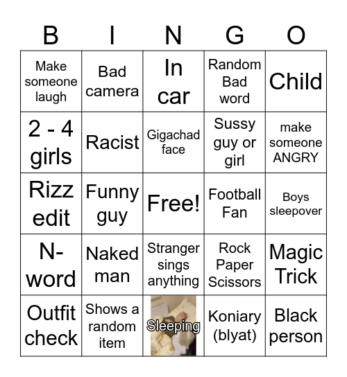 OME.TV KWS BINGO Card