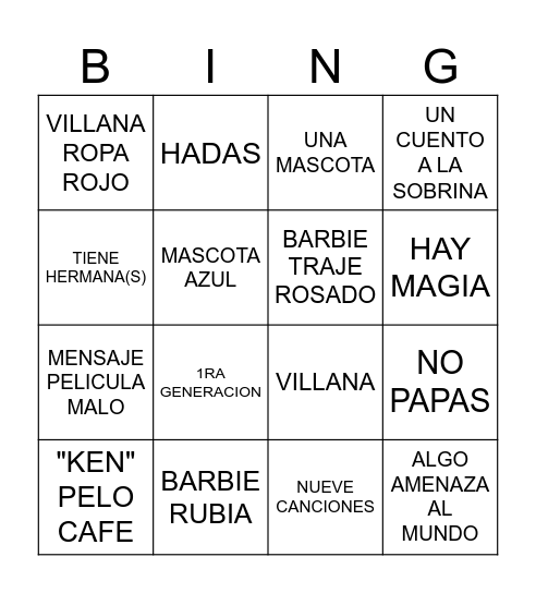 YOTICHI CAGON Bingo Card
