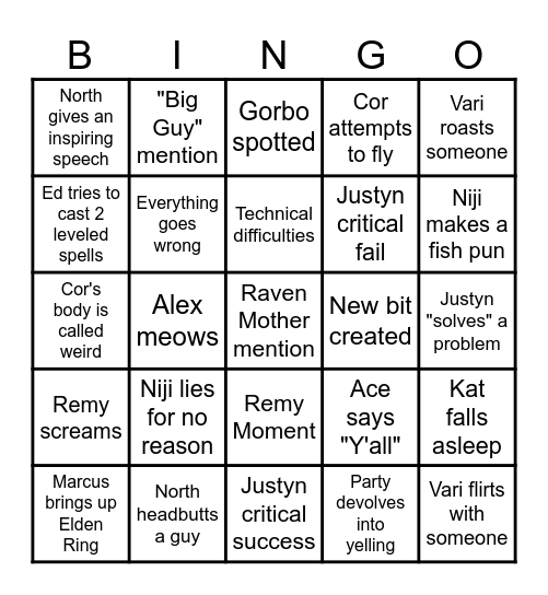 Requiem for the Lost Bingo Card