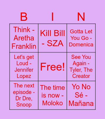 TFLU - Bourgondiche Bingo Card