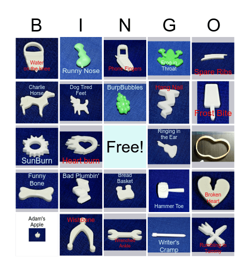 Operation Bingo Card