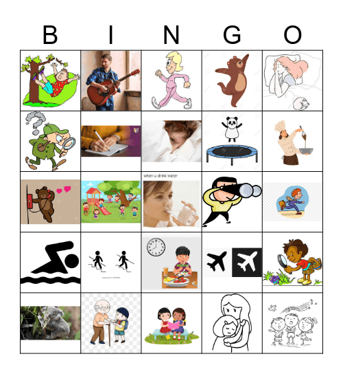 ACCIONES BINGO BAKER Bingo Card