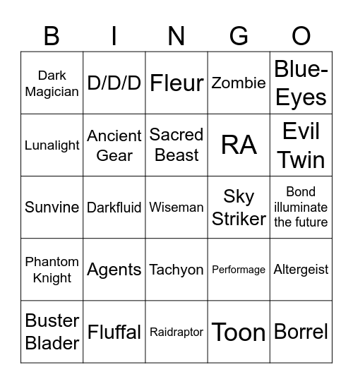 Ranked decks Bingo Card