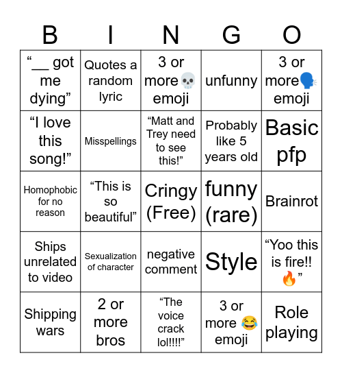 Uwoeoekd,d,wod,dis,$,els.d.d. Bingo Card