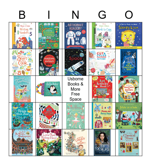 More New Releases Bingo Card
