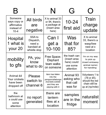 NZKW Radio BINGO Card