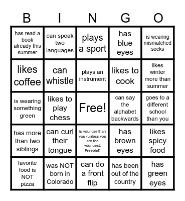 Welcome to Full STEM Ahead! Find someone who... Bingo Card