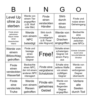 ELDO RINGO BINGO Card