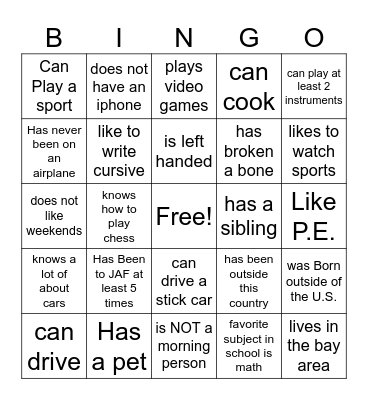 Joni and Friends Bingo 2024 Bingo Card