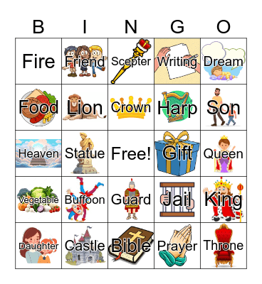Royalty Bingo Card