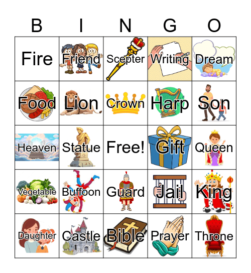 Royalty Bingo Card