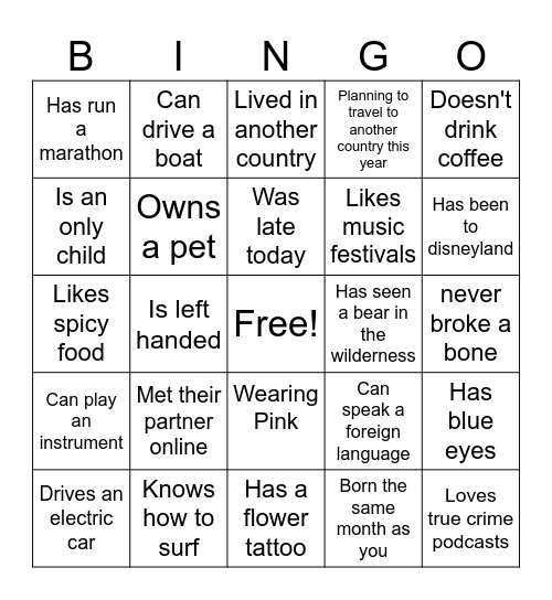 PQVI BBQ BINOG Bingo Card