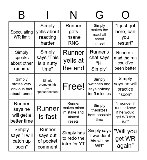 React Bingo Card