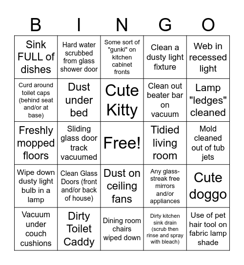 KKC July BINGO Card