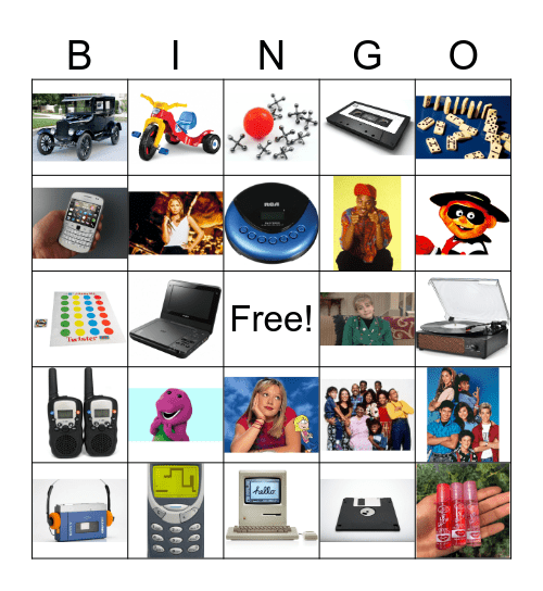 Debutante Bonding BINGO Card