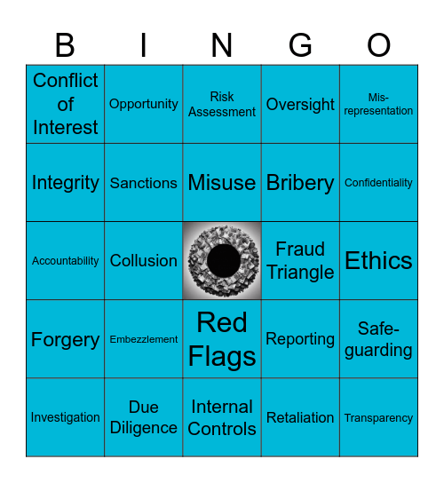 Fraud and Corruption Awareness Week 2024 Bingo Card