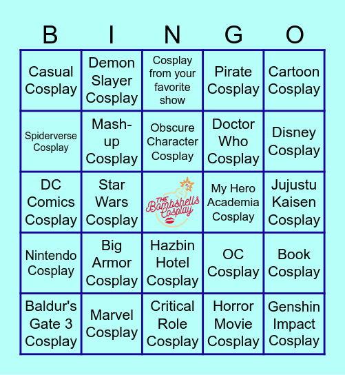 See a Cosplay Bingo Card