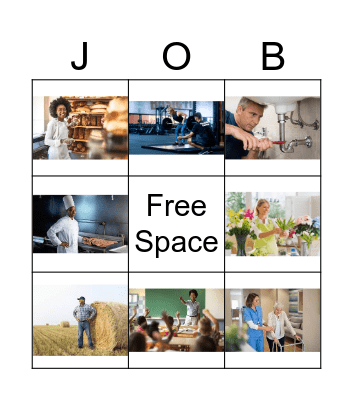 Careers and Jobs Bingo Card