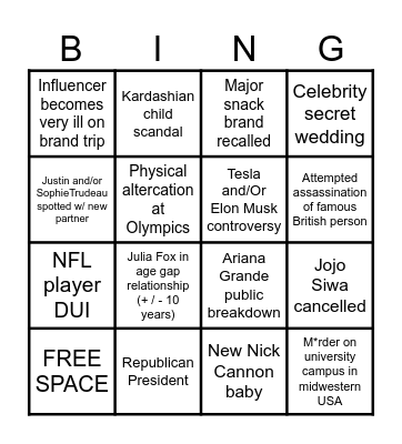 2024 BINGO PART 2 Bingo Card