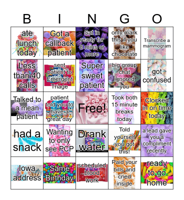 TUESDAY JULY 9 Bingo Card