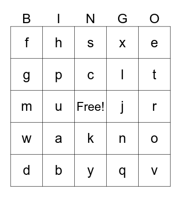 Eelde Pride Bingo Card