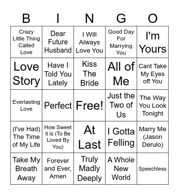 Claudias BINGO! Bingo Card