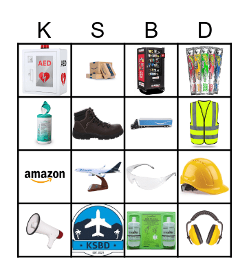 SAFETY LOTERIA Bingo Card
