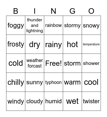すらすら英語４　Bingo Card
