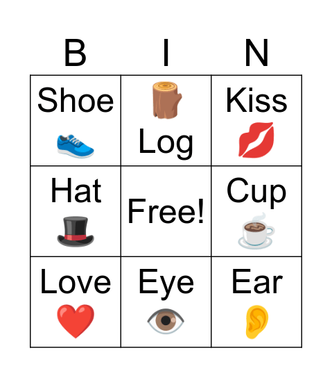 Trialing Bingo Card