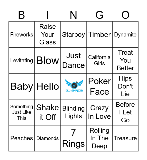 Double Shots 1 Bingo Card
