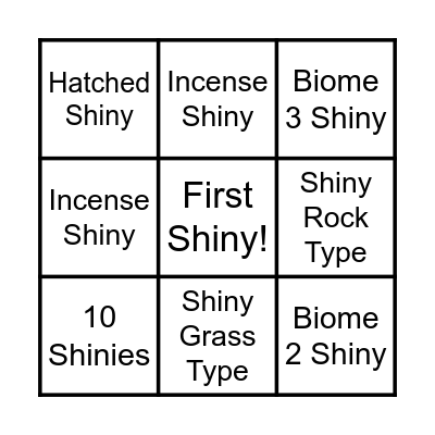 Go Fest 2024 Bingo Card