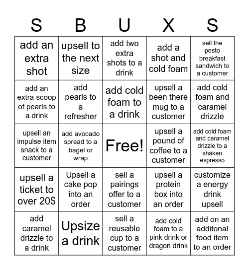 Summer Bingo! Bingo Card