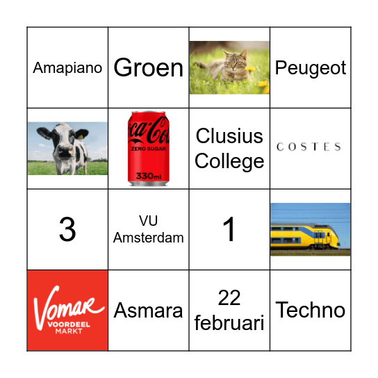 21 Diner Bingo!! Bingo Card