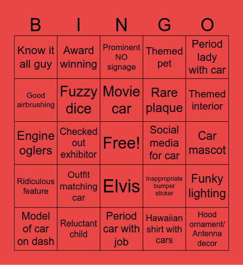 Bingo on King Bingo Card