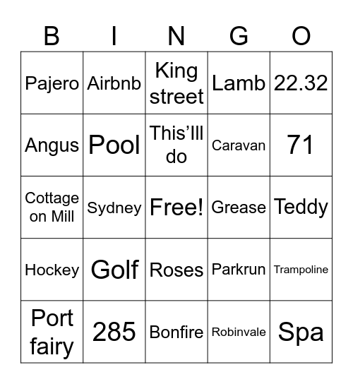 Bards, Bonehue, Bohnson Bingo Card