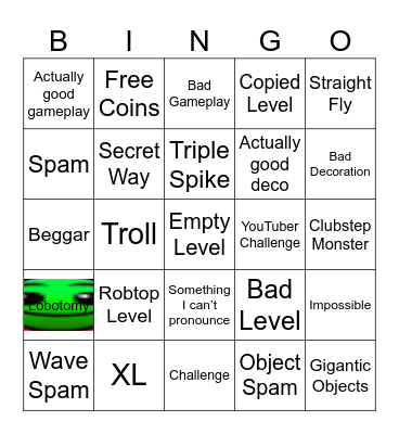 FIRE IN THE HOLE Bingo Card