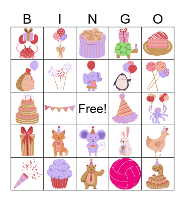 Birthday Bingo Cards on Bingo Baker