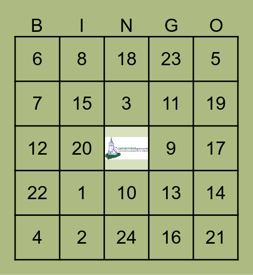 Startzondag versie 2 Bingo Card