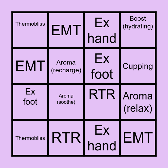 ❤️Excited about Enhancment❤️ Bingo Card