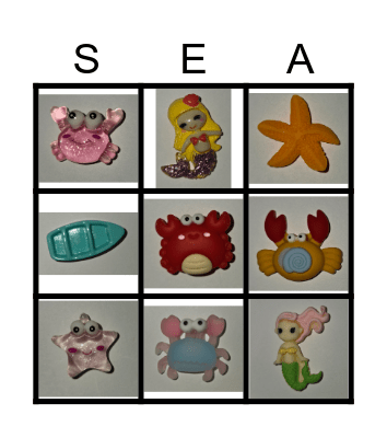 I Spy in the Bingo Card