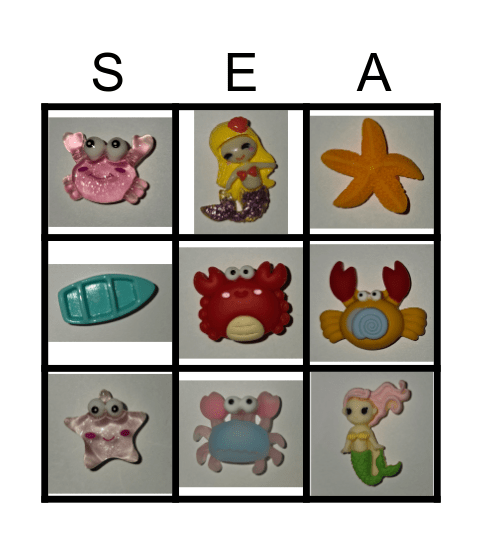 I Spy in the Bingo Card