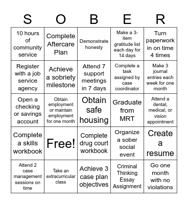 ATC Participant Bingo #2 Bingo Card