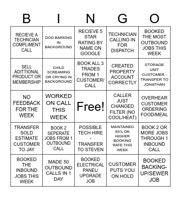 Mattex CSR BINGO Card