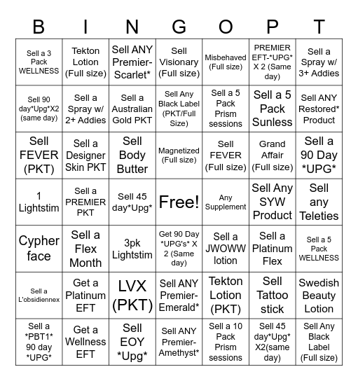 🦋🩵🦋 AUGUST BINGO 🦋🩵🦋 Bingo Card