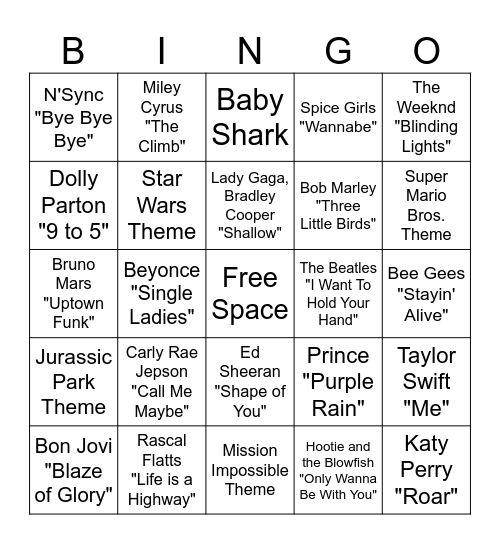 Red Hat People Team Family Day 2024 Bingo Card