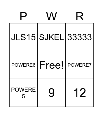 IT'S A FAMILY REUNION Bingo Card