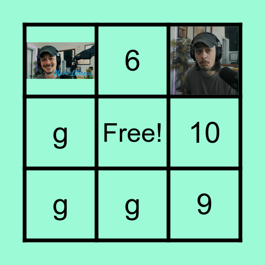 eg2 Bingo Card