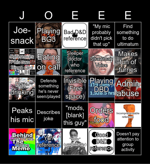 Jingo Bingo Card