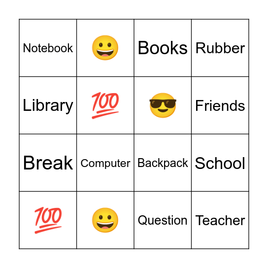 Icebreaking Bingo Card
